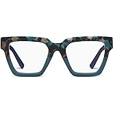 Oprah's Favorite Things Take a Bow Oversized Square Blue Light Blocking Reading Glasses