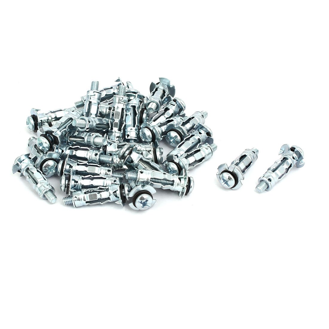 Sourcingmap M4x20mm Socket Head Expansion Bolt Sleeve Anchor 30pcs