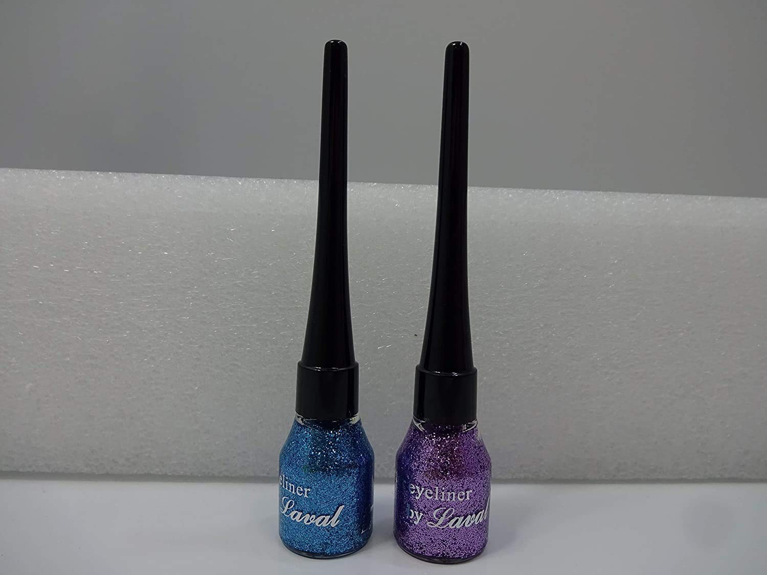 Glitter Eyeliners By Laval Pack Of 2 Shades Purple & Blue