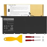 JD25G 90V7W 0N7T6 P54G 5K9CP JHXPY Laptop Battery Replacement for Dell XPS 13 XPS 13 9350 9343 XPS13 13D XPS13D 13-9343 13-9350 13D-9343 13D-9343-1708, 090V7W 0DRRP 0RWT1R RWT1R JHXPY53 05K9CP