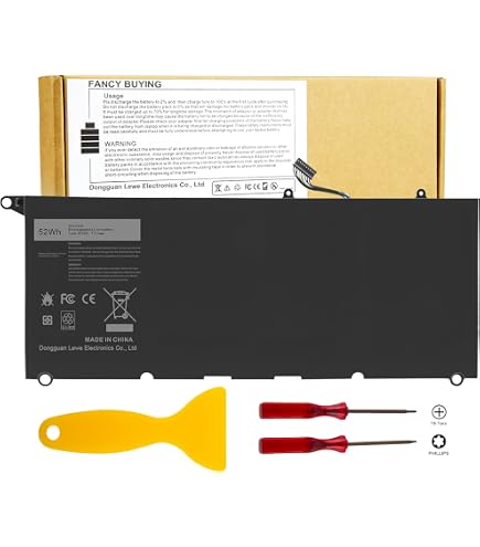 Amazon.com: Fancy Buying PW23Y 0PW23Y Laptop Battery for Dell XPS