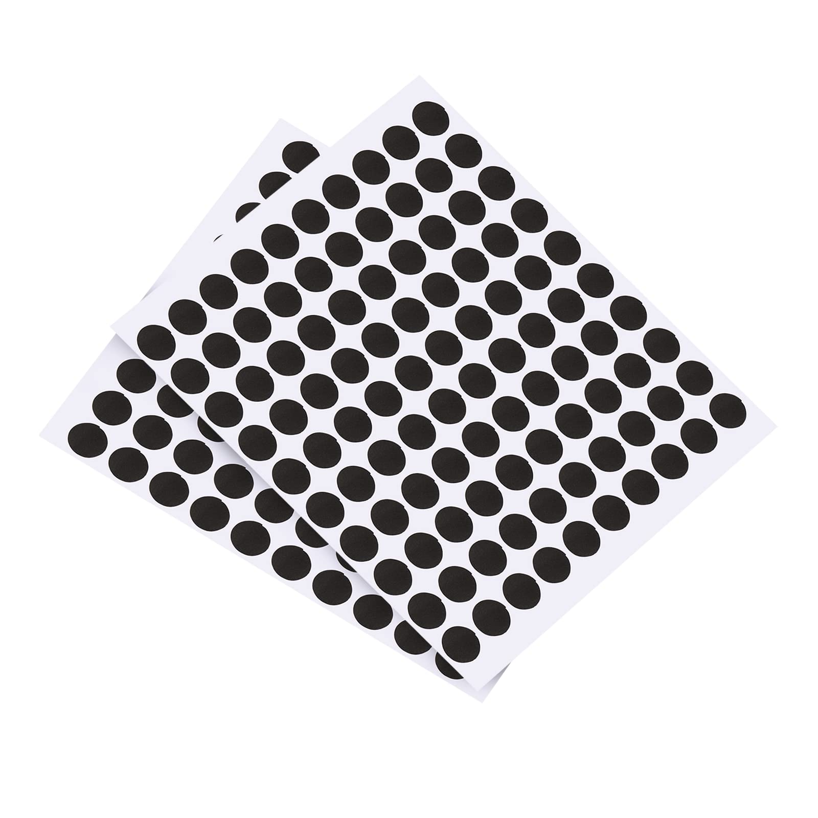 PATIKIL Pool Table Marker Dots, 2 Sheet/200Pcs Billiard Snooker Point Stickers Ball Position Locator for Billiards Practice, Black