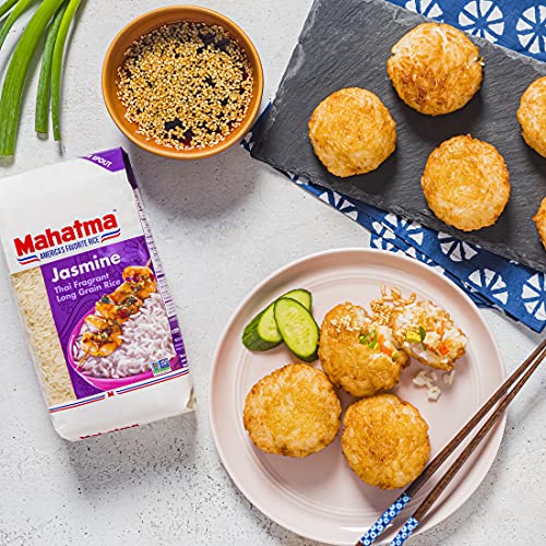 Mahatma Authentic Aromatic Thai Jasmine White Rice, Gluten Free, Non