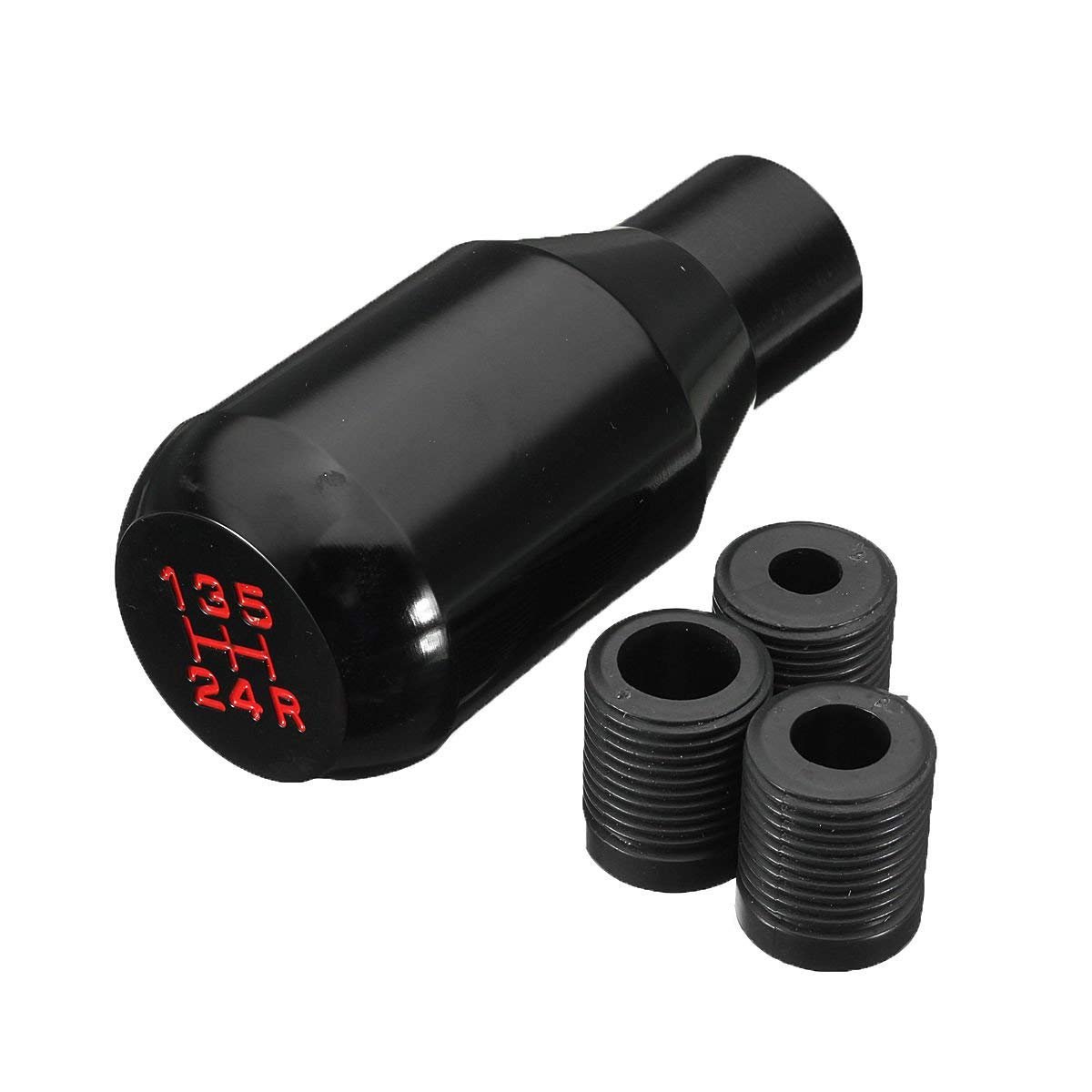 SAILINE Shifter Adattatore Universale 5 velocità Manuale in Metallo Cromato pomello Leva del Cambio Stick Penna Maniglia Testa Auto Styling Accessori Racing Style