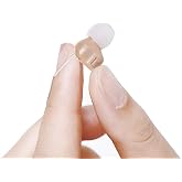 Mini Sound Amplifier, Ear Sound Enhancer, Noise Reduction, Enhanced Speech, Feedback Cancellation, Suitable for Adults, Elderly, Children, Left and Right Ears (3-Year Warranty)