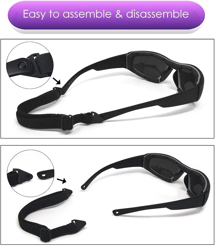 LUFF UV400 Outdoor Riding Glasses Sunglasses, Protect Your Eyes From Anti-Glare, Suitable For Cycling Running Fishing Golf (Green) - Image 3