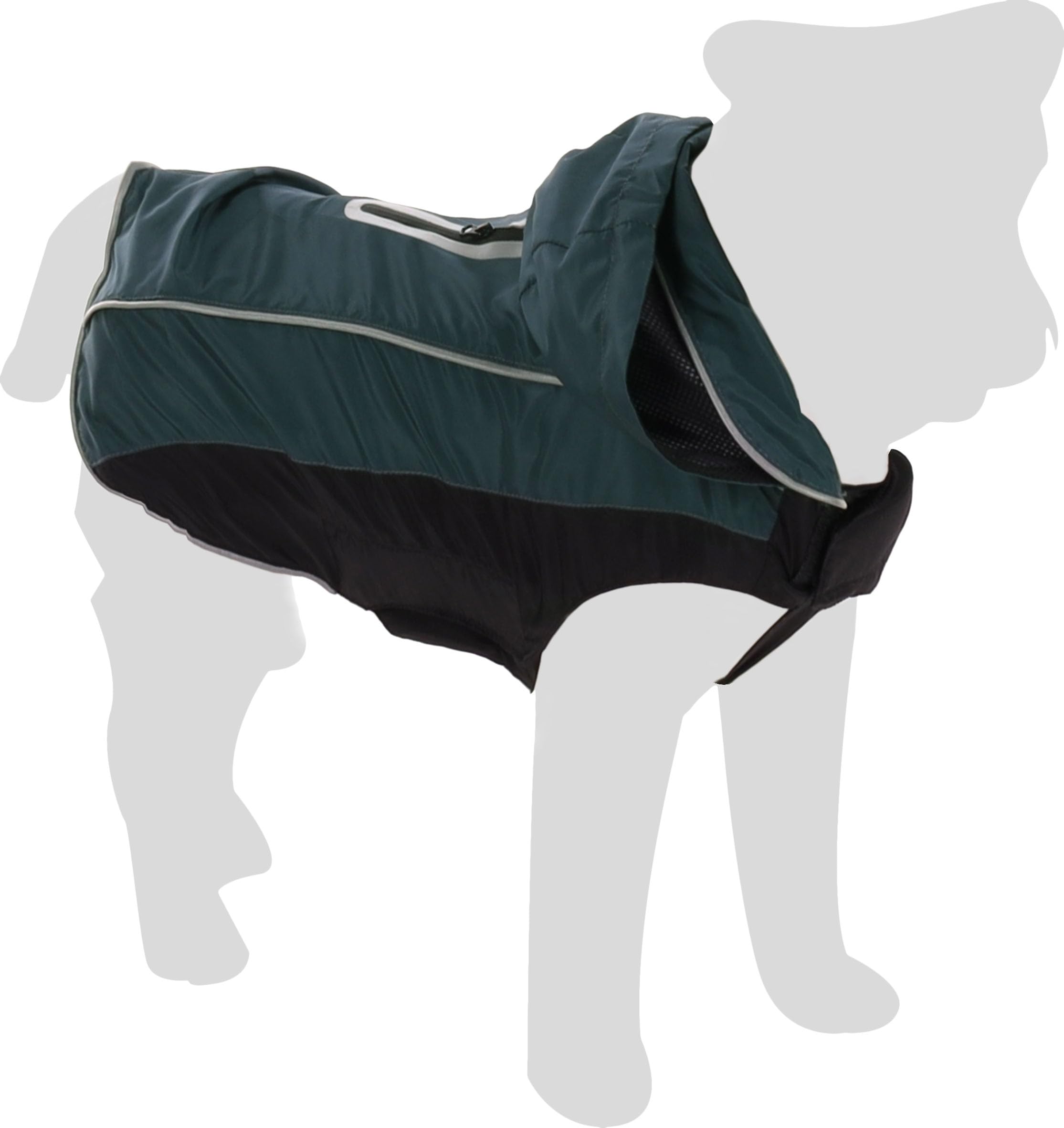 Flamingo DOG COAT VERU GREEN 50CM