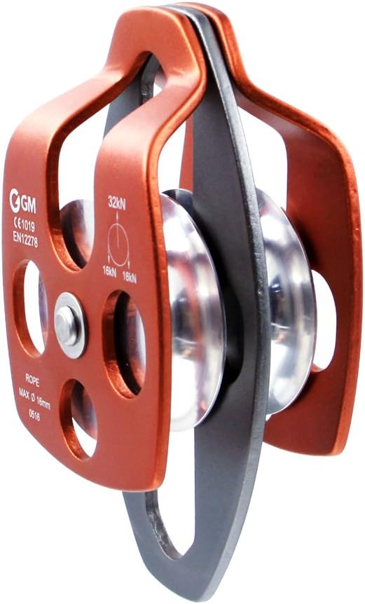 GM CLIMBING Hardware Kit for 5:1 Mechanical Advantage Pulley/Hauling/Dragging System Block and Tackle Twist Lock : Sports & Outdoors