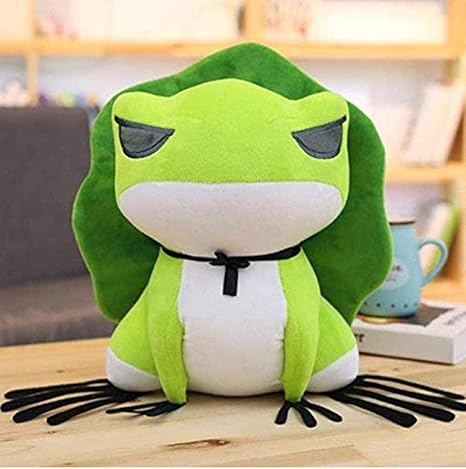 NC58 Juguete de peluche Lindo de la Rana de Viaje de Felpa de Juguete
