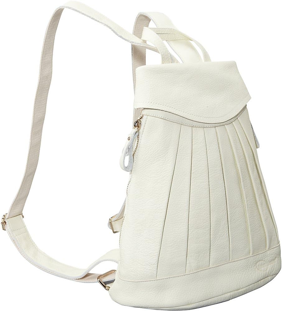 amerileather pleated mini backpack Miles (#1513-025) This sturdy backpack can help you maneuver through any urban jungle Amerileather Leather Mini Backpack for