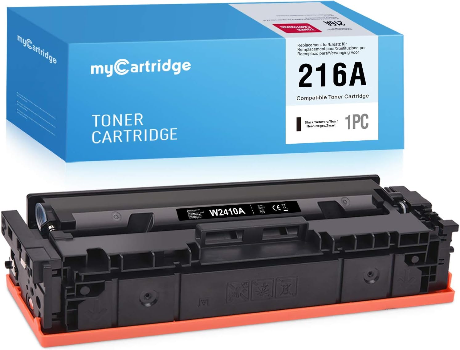 MyCartridge Compatible HP HP 216A W2410A Tóner Negro [Sin Chip] para HP ...