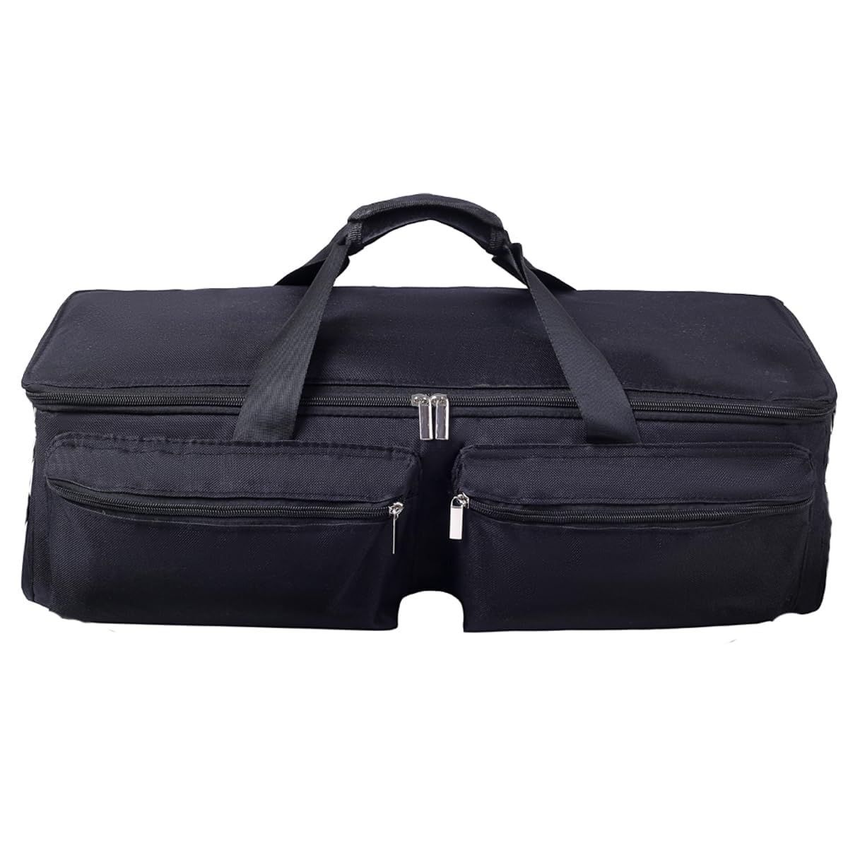 CACTIYE Carrying Bag Compatible with Cricut Explore Air and Maker, Waterproof Tote Bag Compatible with Cricut Explore Air and Supplies (Black, 1+1)