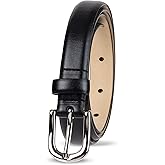 Amazon Essentials Women's Skinny Feather Edge Belt