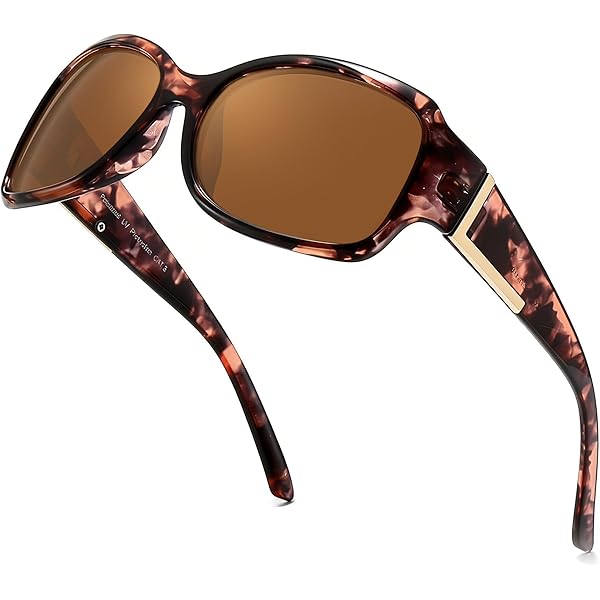 Accesorio Verano Gafas Sol LVIOE Polarizadas - Estilo Años 70 Vintage | Protección UV400 Unisex LVIOE Estilo Retro
