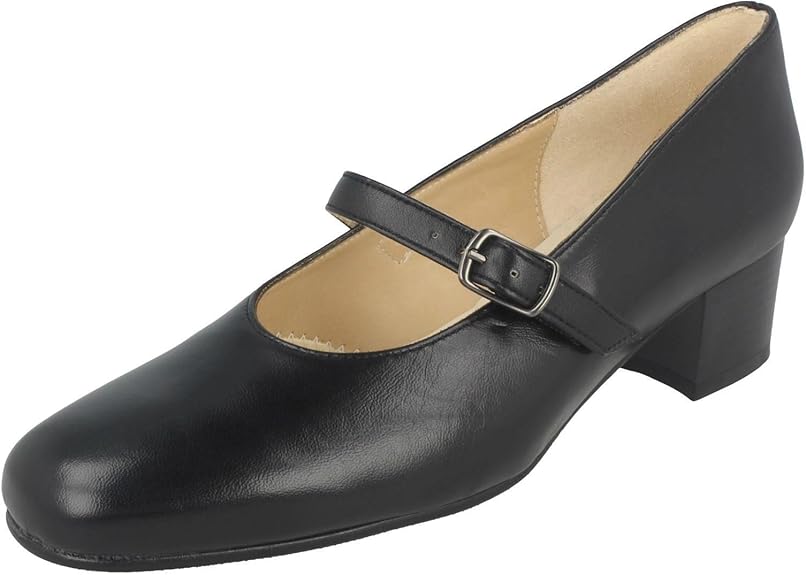 Nil Simile Ladies Narrow Fitting Mary Jane Shoes Billie Amazon.co.uk