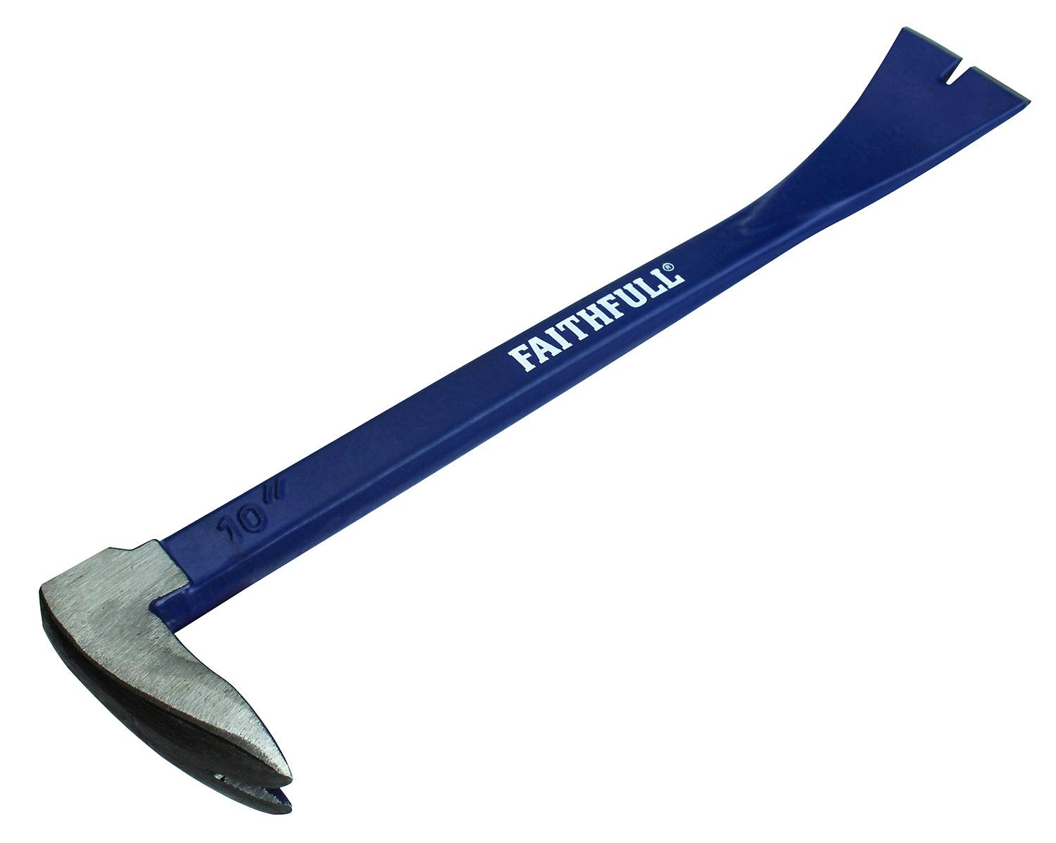 Faithfull FAIPRYNL10 Pry Bar / Nail Lifter 10in