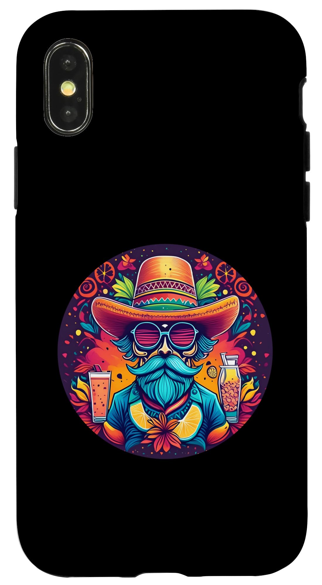 iPhone X/XS 5 de Mayo Party Drinko de Mayo Mexican Hipster Case