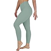 Yogalicious Womens High Waisted Yoga Legging Elastic Free Squat Proof Ankle Length Lux Workout Pant