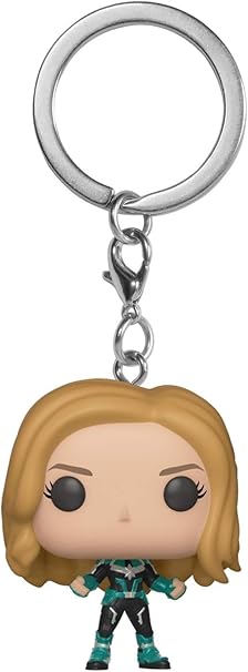 captain marvel keychain funko