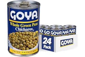 Goya Foods Whole Green Peas, 15.5 Ounce (Pack of 24)