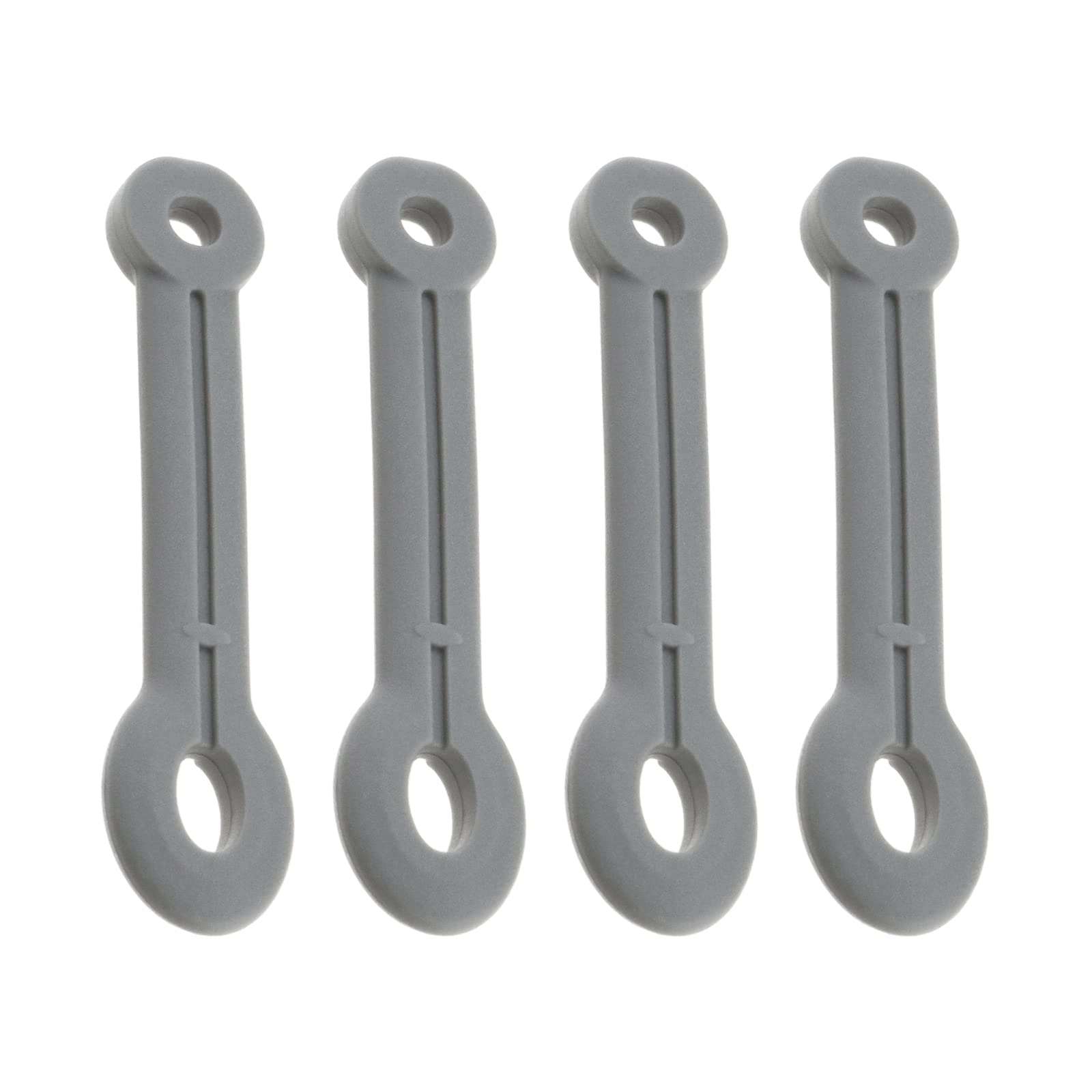 The Lord of the Tools 4PCS Car Alarm Remote Key Fob Case Ring Rubber Strap Loop Compatible with Cobra Alarm 7777 1046 3193 3196 3198 3993 3998 7928 8186 8188