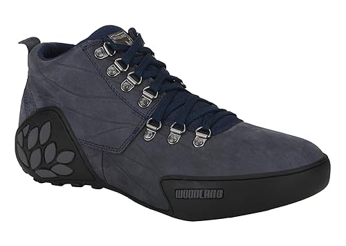woodland navy casual sneakers