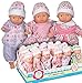 Toysmith Mini Babies Toy (Sold Individually - Outfits and Skin Color Vary) (2-Pack)