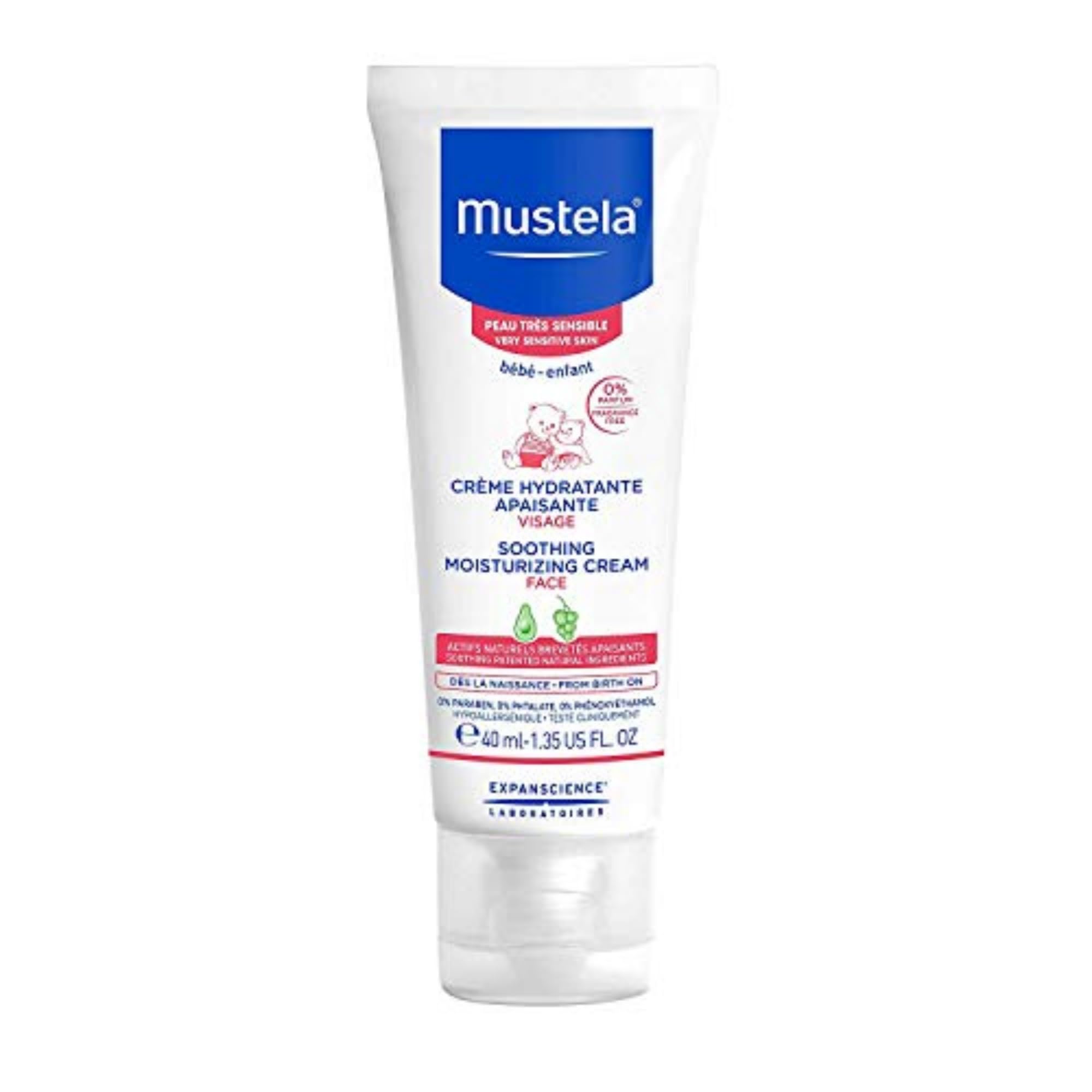Mustela PTS CREME HYDRATANTE APAISANTE 40 ML/VERZACHTENDE HYDRATERENDE CREME 40 ML