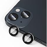imluckies Camera Lens Protector Compatible with iPhone 13/13mini, Premium Tempered Glass Circle Film, Aluminum Alloy Full Fit