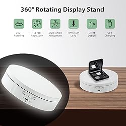 Mcbazel Motorized Rotating Display Stand, 5.7inch