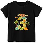 Habudda 3rd Birthday Boy Shirt Gifts for 3 Year Old Boys Third Bday Toddler Kids T-Shirt 3T