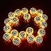 Ucharge S20 Led Christmas Lights 20led 25ft Solar Powered Lights Globe String Lights for Home, Patio, Graden, Holidays, Party, Christmas Trees, Indoor and Outdoor Decorations - Warm White