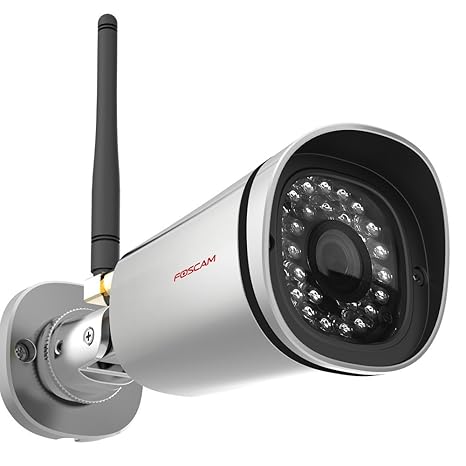 Foscam FI9900P IP Kamera, 1080P FHD-CCTV IP-Kamera, 2.0 Megapixel mit 20m Nachtsicht, Überwachungskamera mit Zoomfunktion, me