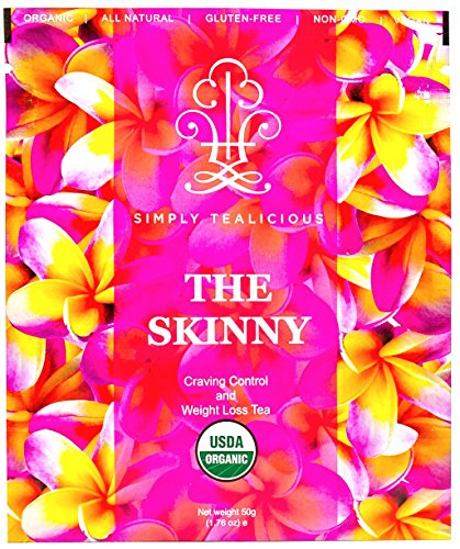 SIMPLY TEALICIOUS Craving Control Tea: Lose Belly Fat Naturally, Sugar Blocker, Reduce Food Cravings, Improve Digestion. 100% Certified USDA Organic! SIMPLY TEALICIOUS Craving Control Tea: Lose Belly Fat Naturally, Sugar Blocker, Reduce Food Cravings, Improve Digestion. 100% Certified USDA Organic!