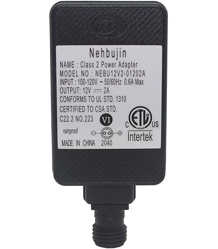Alimentation LED 12V, Transformateur LED IP44 Pilote D'adaptateur LED Basse Tension Pour Christmas Light String Light 92001786