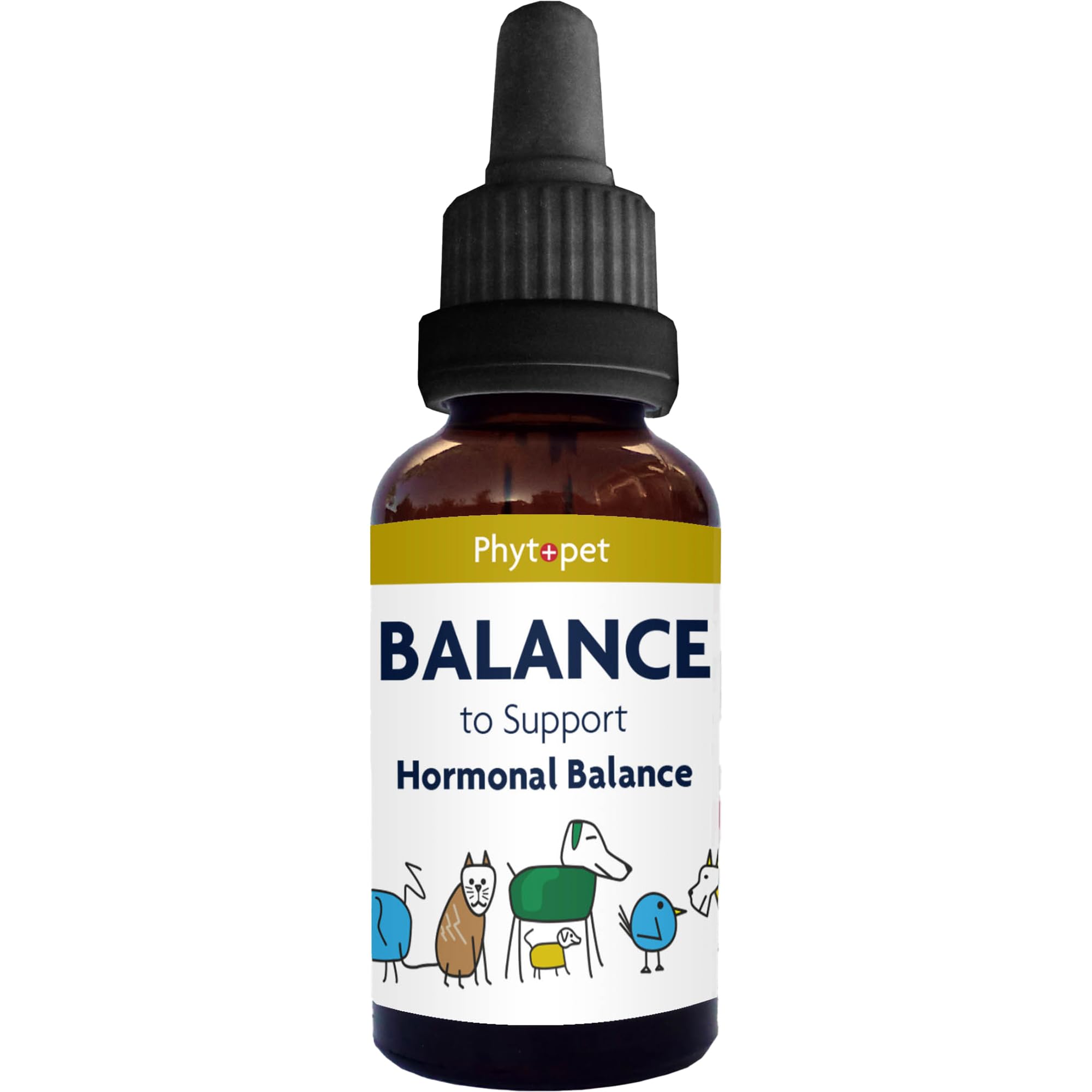 Phytopet Balance, All Natural Hormone Balance and Stability for Dogs and Cats, Easy to Use Herbal Supplements, 30ml - 100% Herbal Phytopet Pet Supplies
