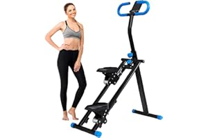ANWICKJEFF Stair Stepper for Home,Vertical Climber Workout Machine,Stair Stepper with Handlebar for Full-Body Exercise Stair Stepper with Stable Frame Adjustable Handlebar