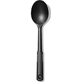 OXO Good Grips Nylon Spoon | High Heat-Resistant Nylon, Safe for Non-Stick, Ideal for Serving Soups, Stews, Sauces, Dishwasher Safe, Kitchen Essentials