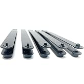 Metal Magery 5 Piece 6" Hole Finder Tools Sheet Metal Strap Duplicator Kit Includes #40, #30, #21, #10, &amp; 1/4"