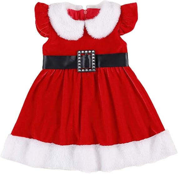 baby mrs claus dress