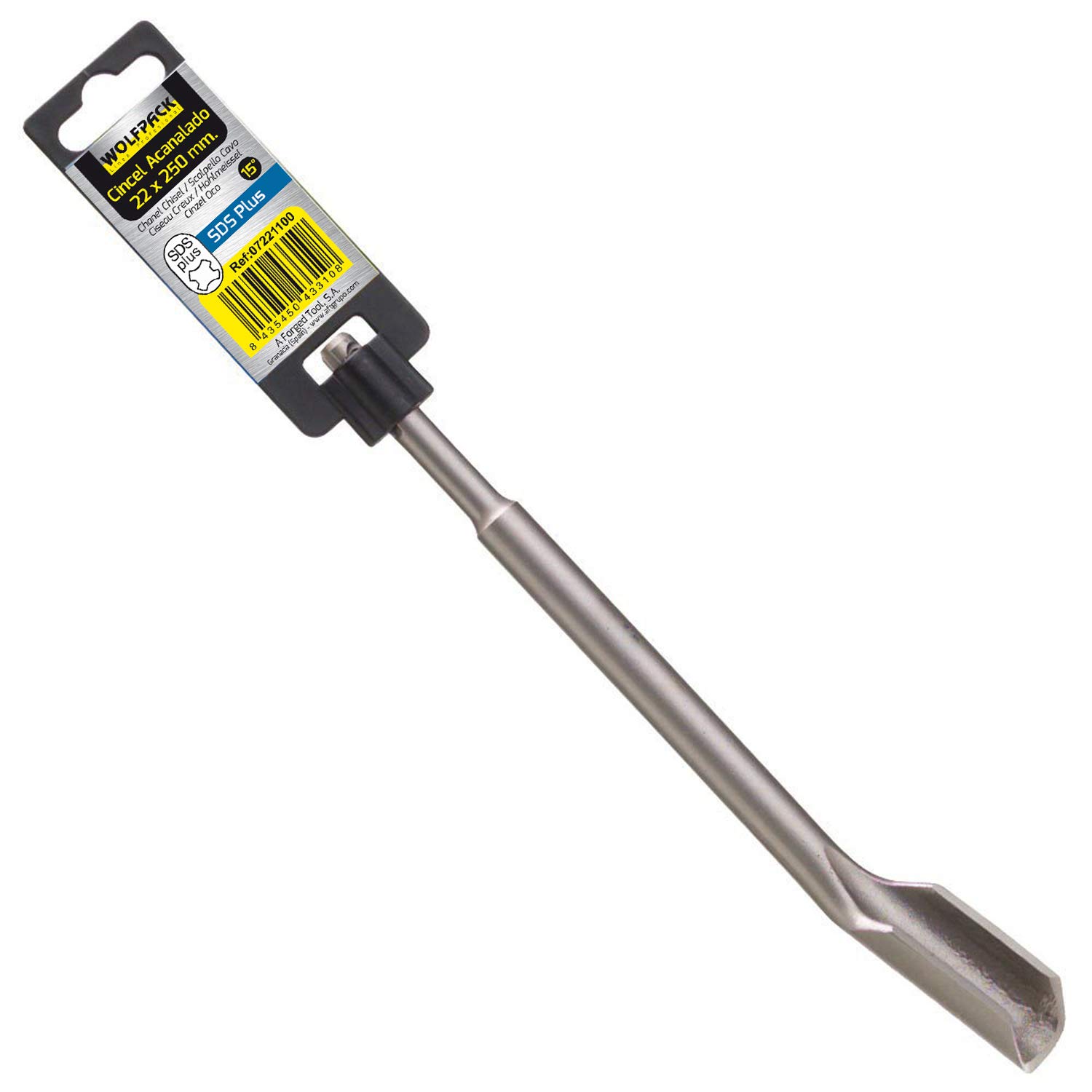 Wolfpack 07221100 SDS Plus Hammer Chisel 22 x 250 mm