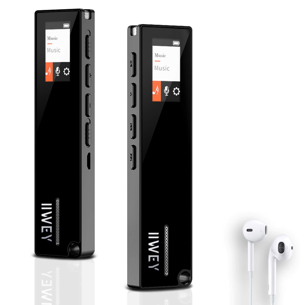 iiwey Digital Voice Recorder 16G, Voice Activated Recorder with