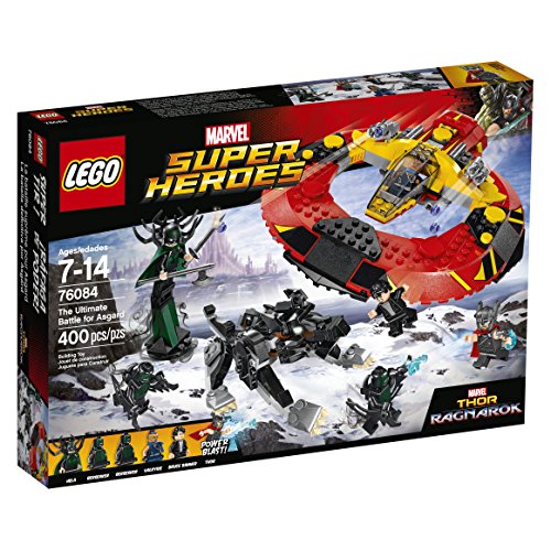 LEGO Super Heroes the Ultimate Battle for Asgard 76084 Build