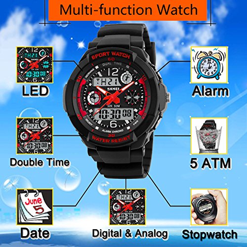 3 Function+Digital+Waterproof+Electronic+Children