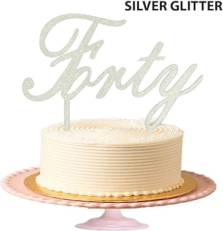 Quarante 101 6 Cm Gateau De Fete D Anniversaire 40 Ans Minimum Gateau D Anniversaire Amazon Fr Cuisine Maison