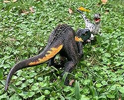 Gemini&Genius Dinosaur Toy, Black Velociraptor with