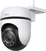 Tapo TC41 2K Outdoor Security Camera WiFi Pan Tilt Person Detection Color Night view 2