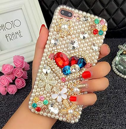 Amazon Co Jp Iphone6s Plus ケース キラキラ かわいい Iphone6 Plus ケース おしゃれ キャラクター 女性向け アイフォン6s Plus 6 Plus 5 5インチ対応ケース カバー ゴージャス Rks339c 家電 カメラ