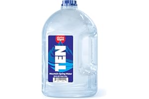 TEN Alkaline Spring Water, pH 10, High in Electrolytes - 128 Fl Oz