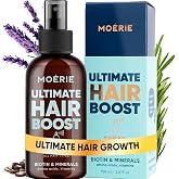 Moerie Hair Growth Serum Spray for Men and Women, Hair Loss Solution with Biotin and Rosemary, Thickening Serum for Hair Regrowth and Thinning Hair - Ultimate Scalp and Growth Care